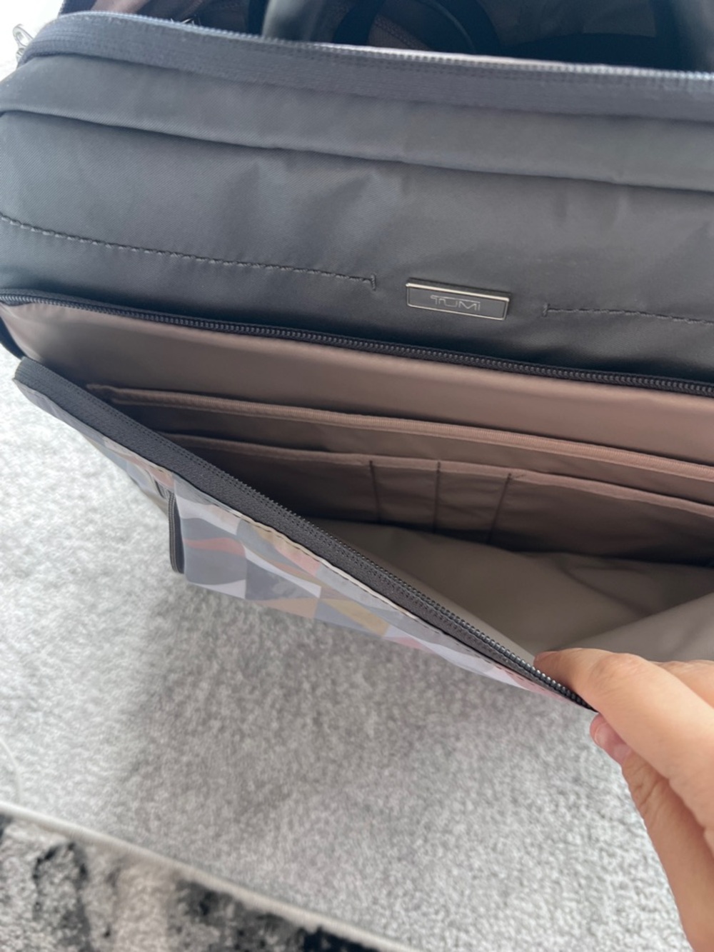 Quick sale! TUMI Rolling Carry-On Bag ✈️ Stylish, Practical (authentic!) - Picture 4 of 14